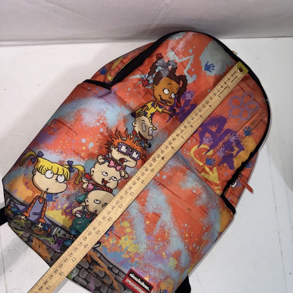 Sprayground Rugrats Forever Young Black Bookbag Large School Bag Backpack